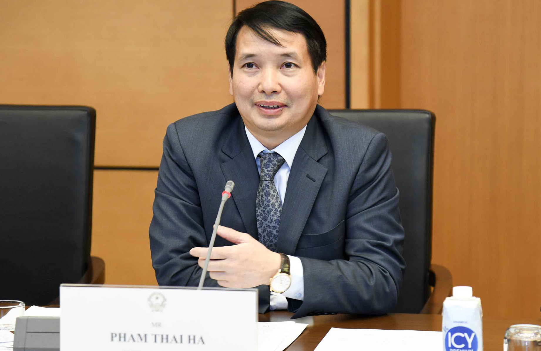 Từ giới thiệu của ông Phạm Thái Hà, Tập đoàn Thuận An trúng gói thầu cầu Vĩnh Tuy 2 gần 290 tỉ - Ảnh 1.