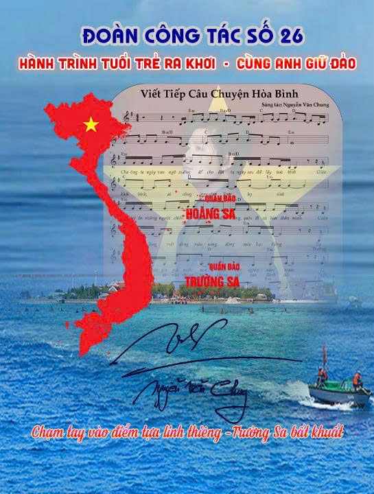 Nhạc sĩ Nguyễn Văn Chung nhận món quà đặc biệt từ chỉ huy trưởng đảo Trường Sa - Ảnh 3. Nguyễn Văn Chung - Ảnh 3.