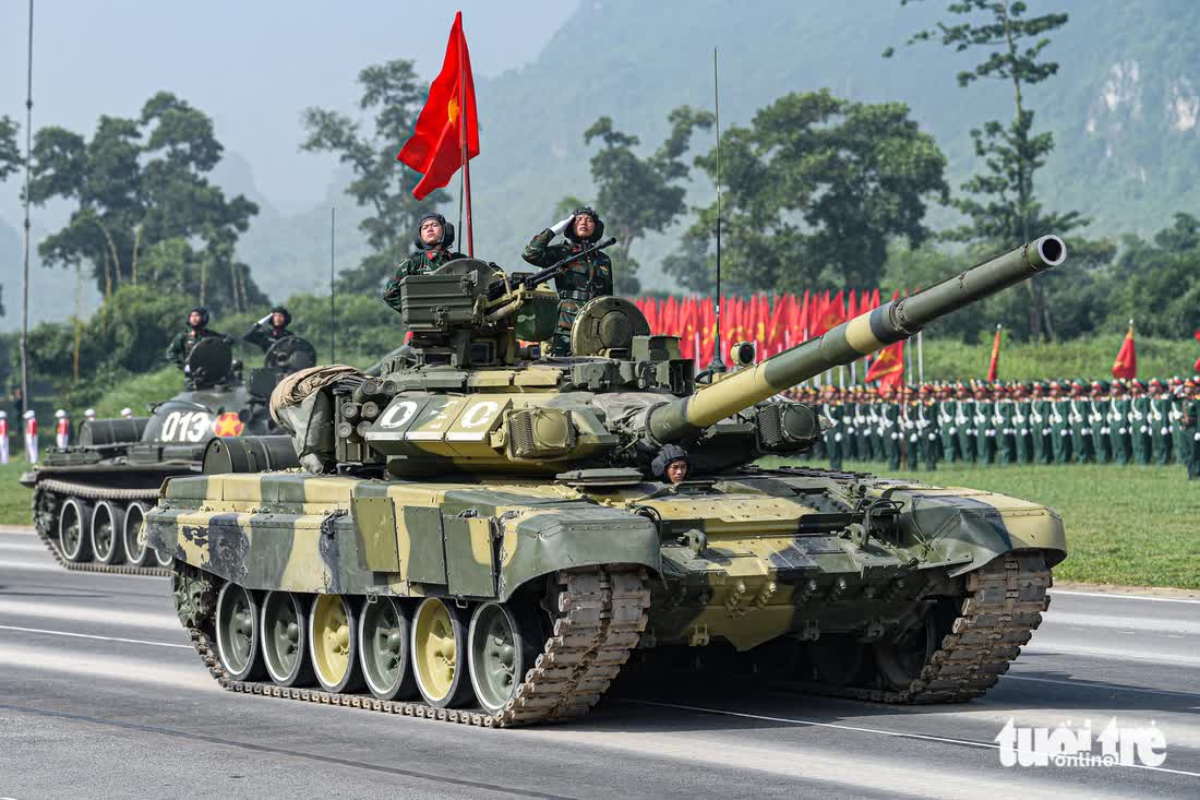 Modern tanks, missiles, UAVs to be showcased in Vietnam's National Day  military parade