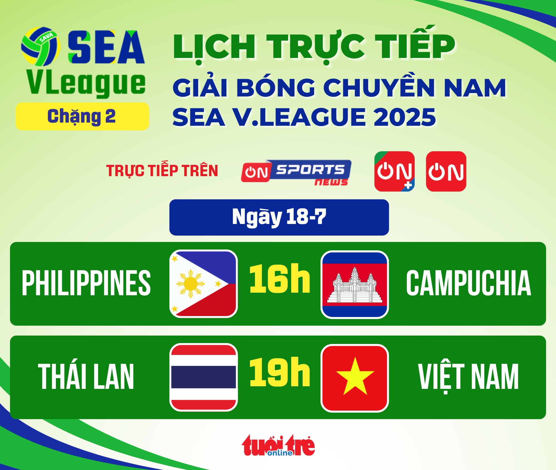 SEA V.League - Ảnh 1.