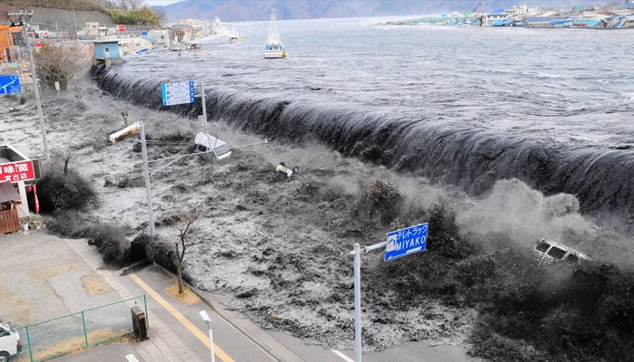Tsunami-mätsystemet utanför Japans kust har ett problem - Foto 1. sóng thần - Ảnh 1.