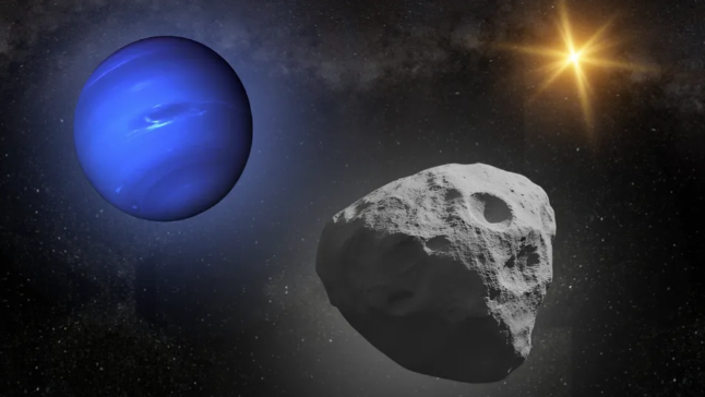 Mysterious object discovered rotating 'in rhythm' with Neptune - Photo 1. sao Hải Vương - Ảnh 1.