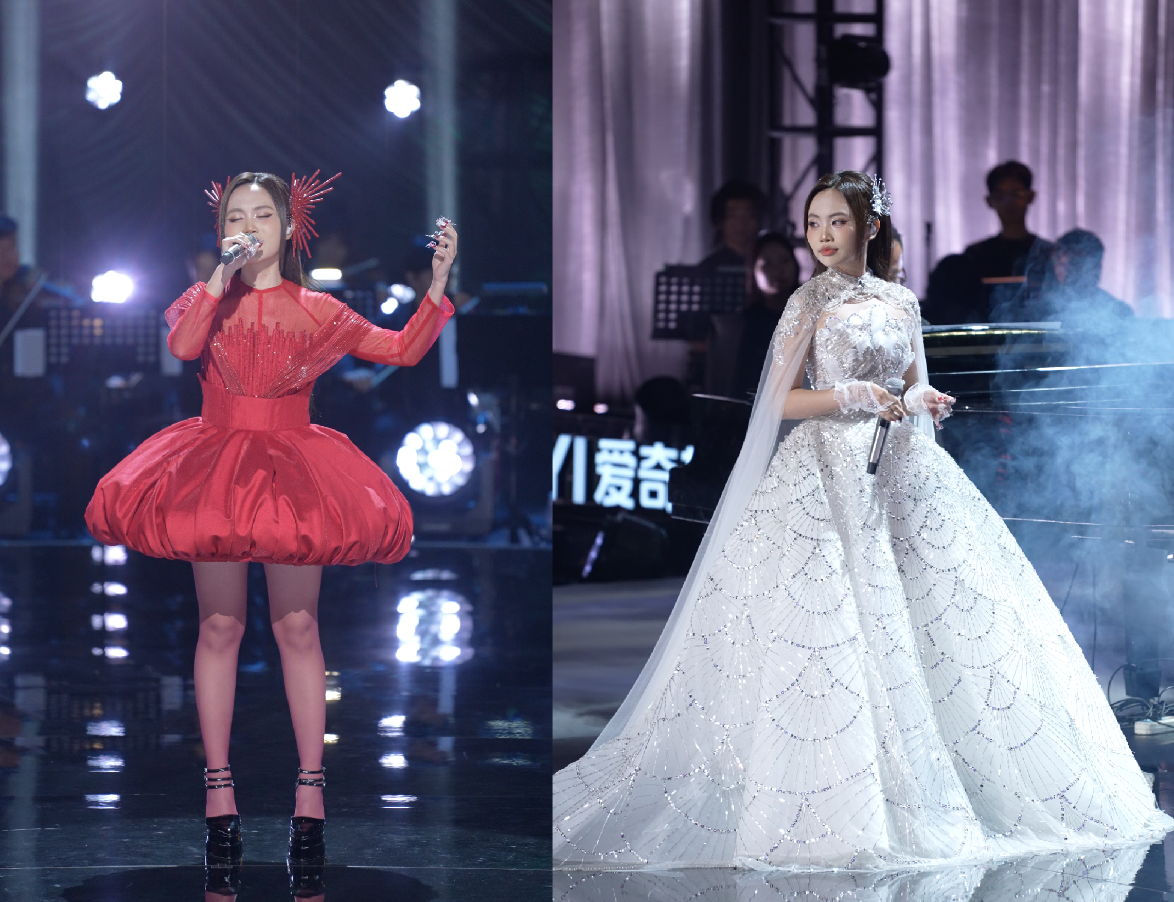 Bagaimana penampilan Phuong My Chi di final Sing! Asia, kalah berapa poin dari juara Jepang? - Foto 5. Phương Mỹ Chi diễn gì ở chung kết Sing! Asia, thua quán quân Nhật Bản mấy điểm? - Ảnh 2.
