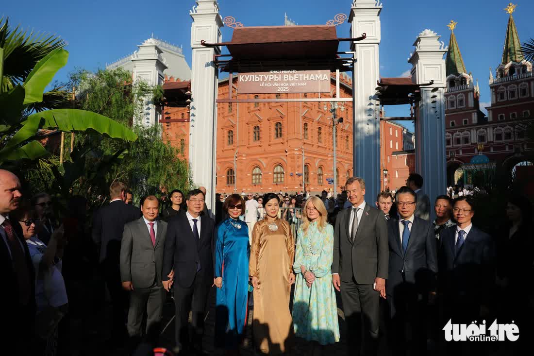 Vietnam culture festival opens for 1st time at Moscow’s iconic Red Square  - Ảnh 11.