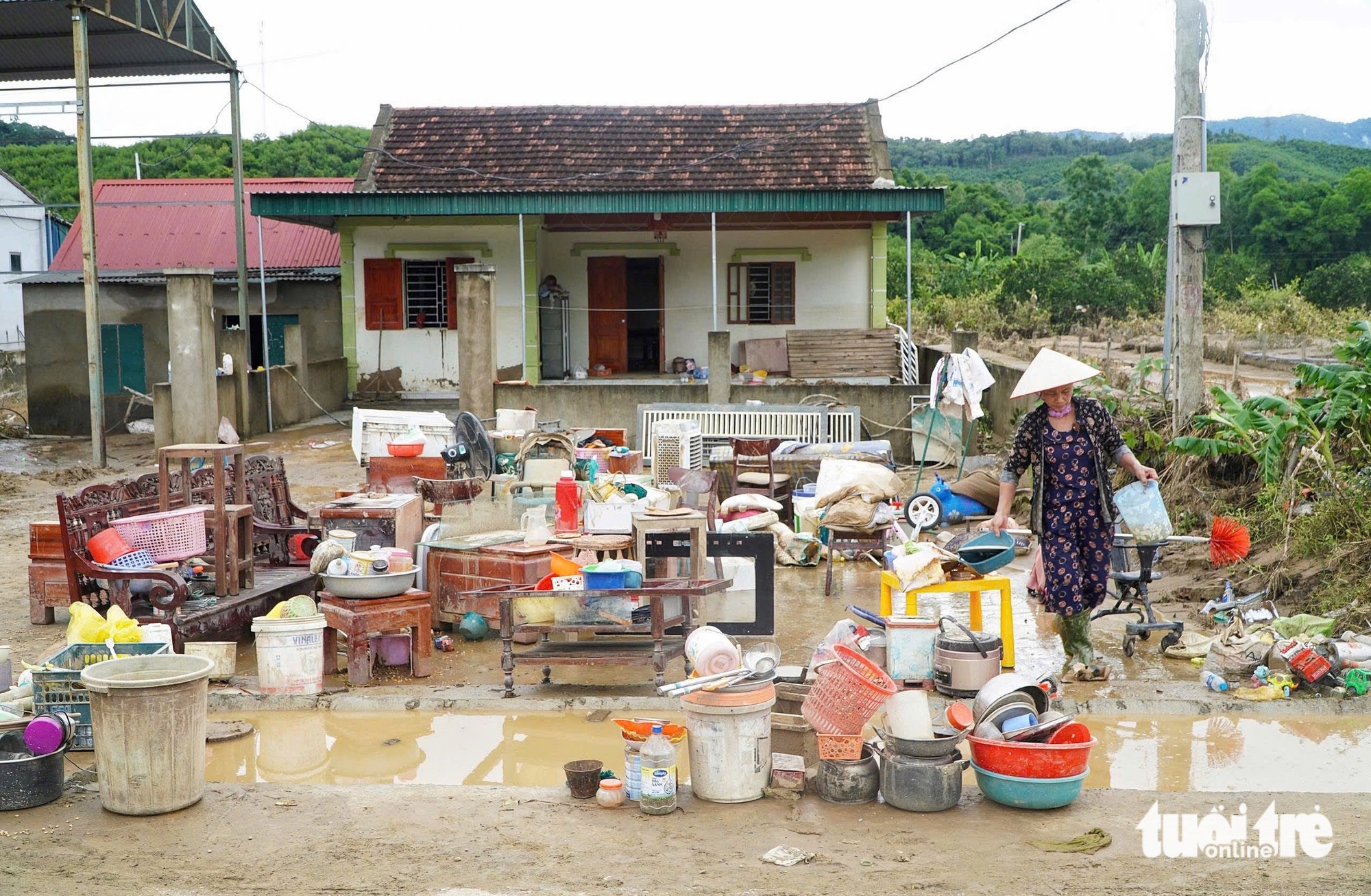 vùng lũ - Ảnh 8.