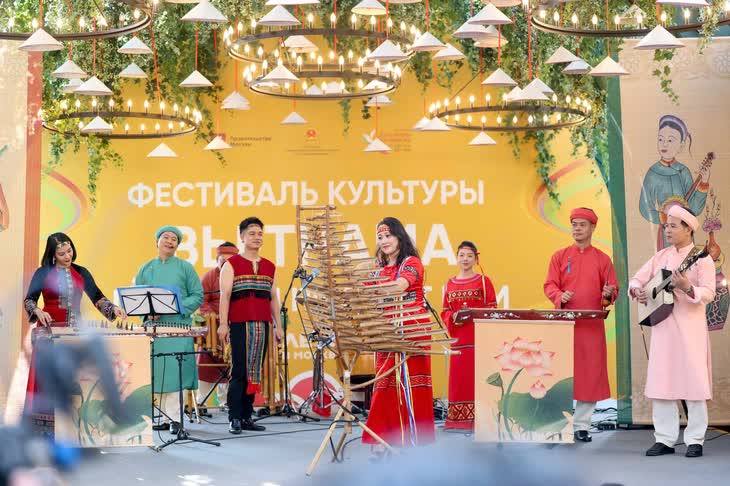 Vietnam culture festival opens for 1st time at Moscow’s iconic Red Square  - Ảnh 5.