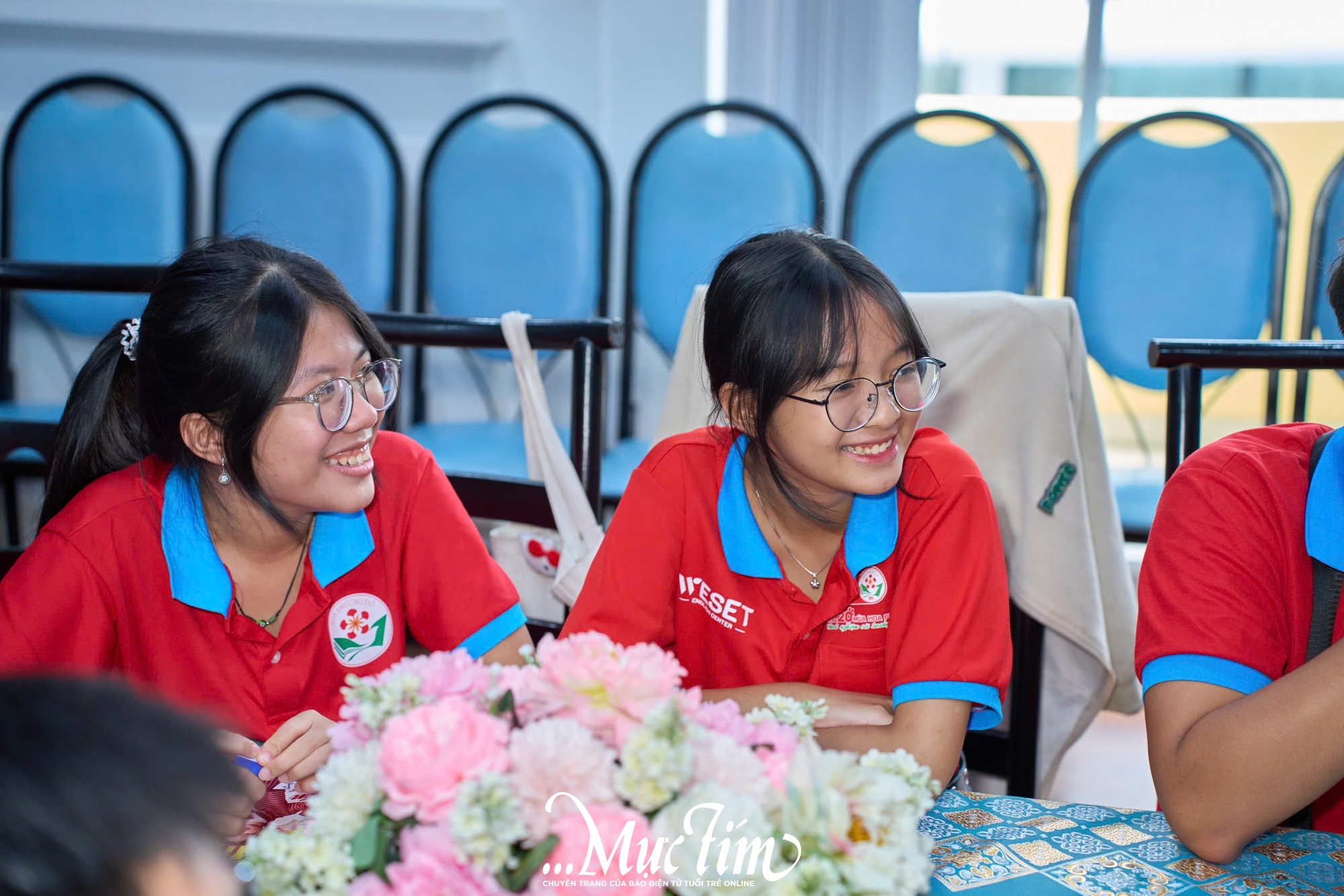 Chiến sĩ Hoa phượng đỏ Trường THPT Ten Lơ Man trải nghiệm làm báo cùng Mực Tím - Ảnh 4.