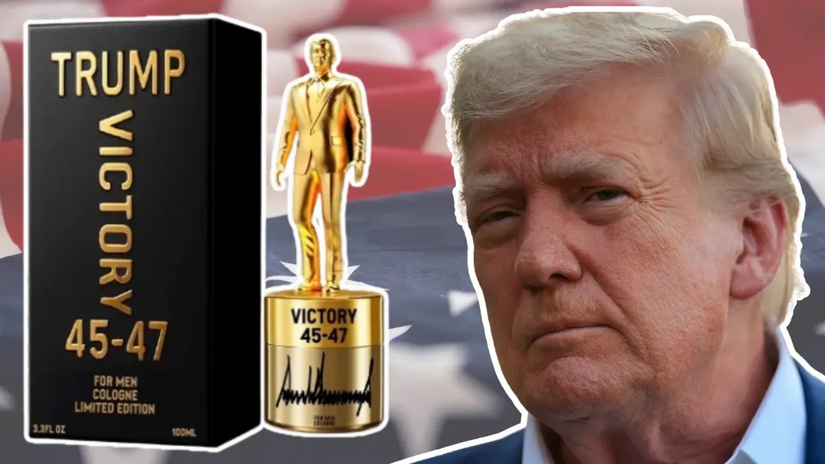 Ông Trump công bố loại nước hoa mới mang tên Victory 45-47? - Ảnh 1.