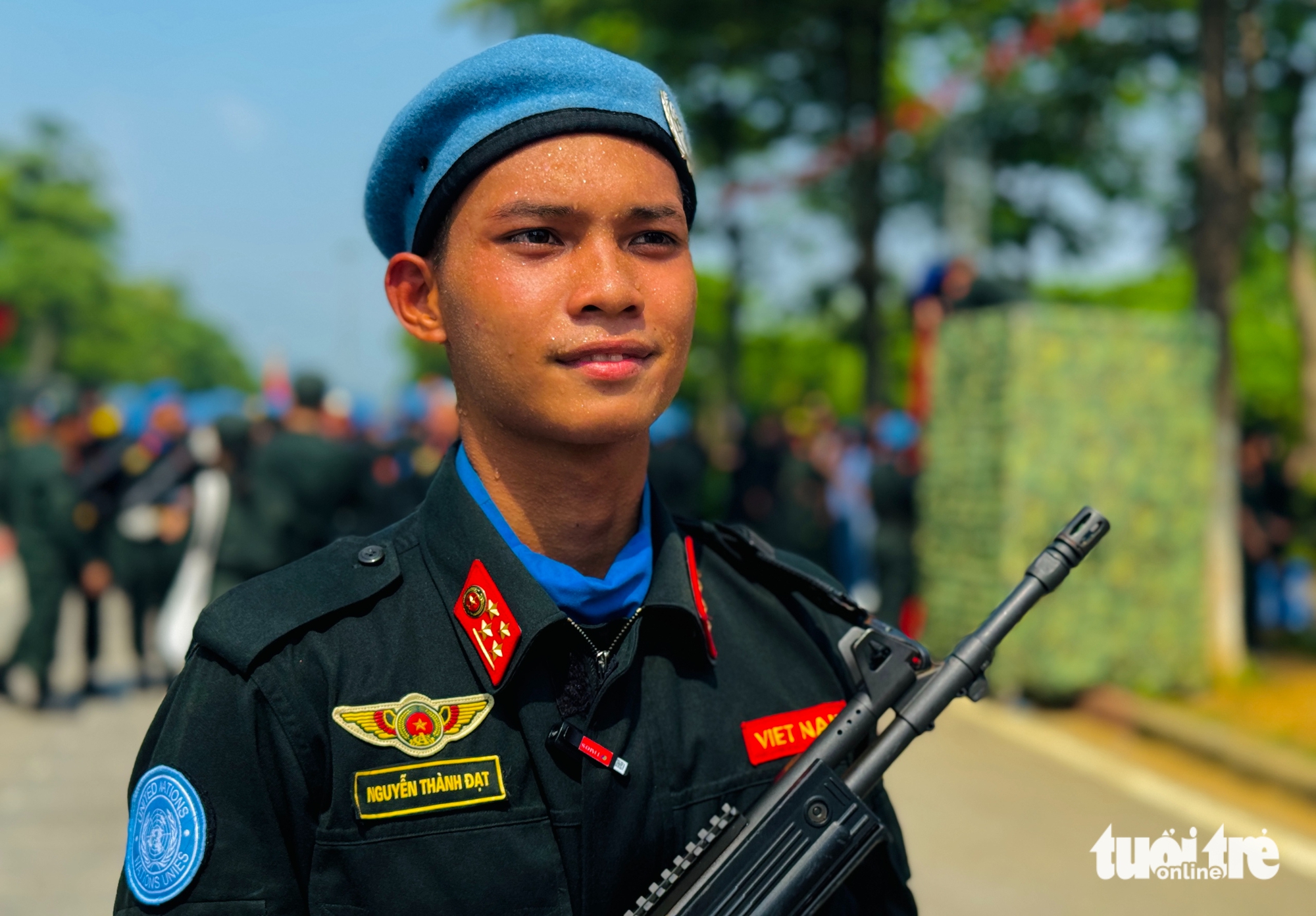 Vietnam security forces complete parade training ahead of National Day celebrations- Ảnh 5. Vietnam security forces complete parade training ahead of National Day celebrations- Ảnh 5.
