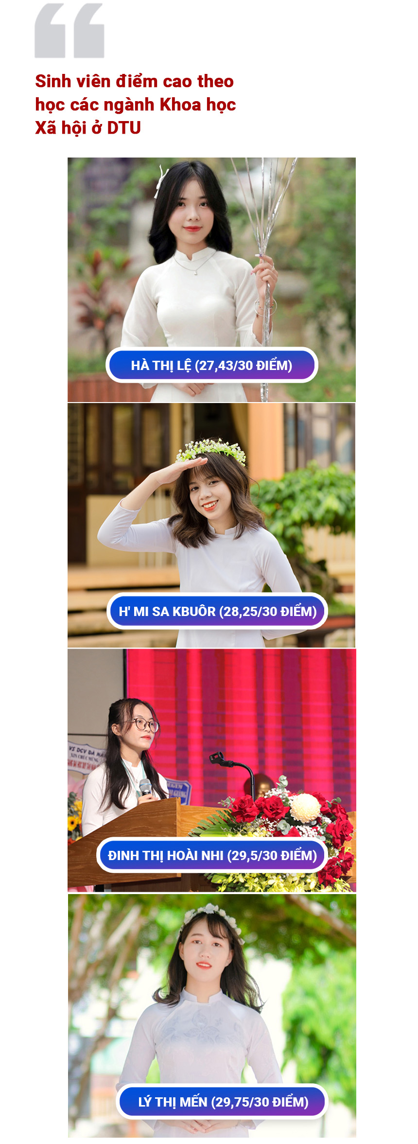 Khối ngành Ngôn ngữ & Xã hội nhân văn DTU với nhiều thí sinh điểm cao và Giải thưởng Sinh viên - Ảnh 9.