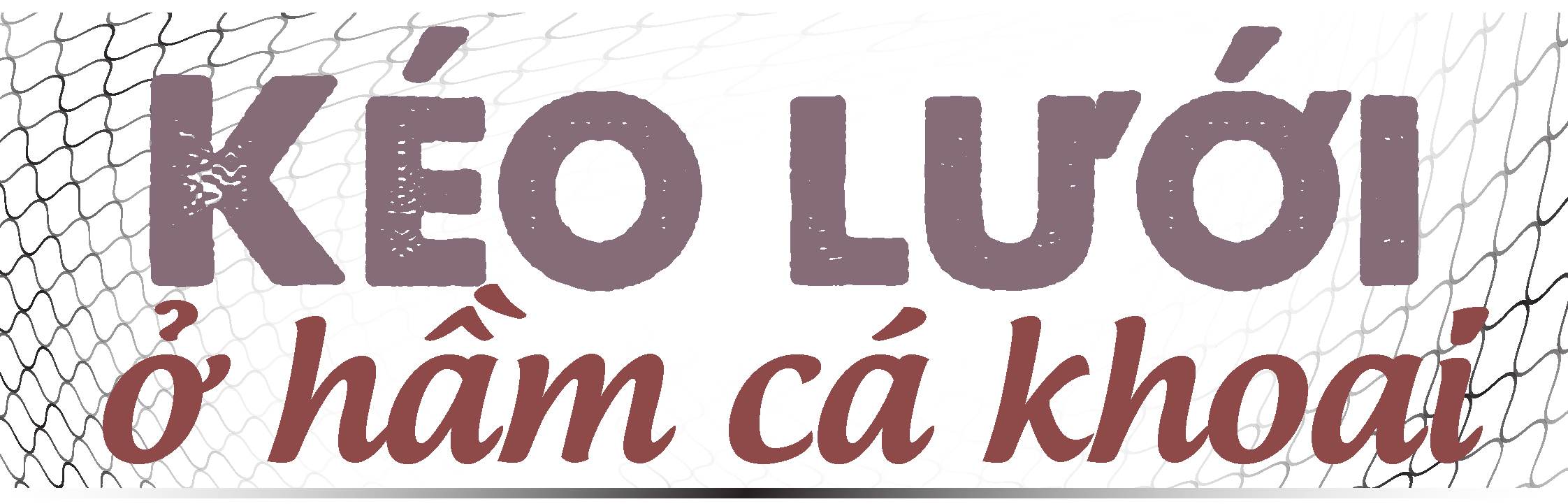 Bắt cá khoai ở biển Cà Mau - Ảnh 1.