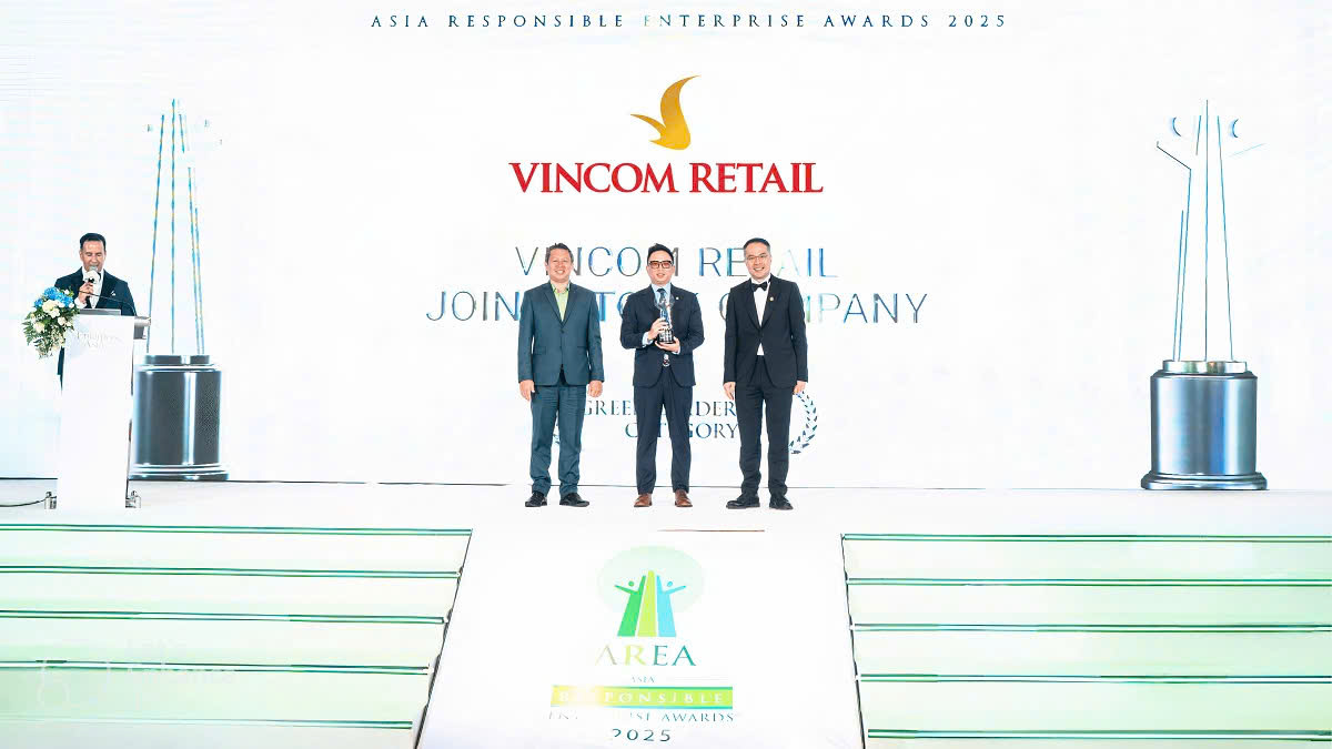 Vincom Retail được vinh danh Top 50 công ty niêm yết tốt nhất Việt Nam và Lãnh đạo Xanh châu Á - Ảnh 1.