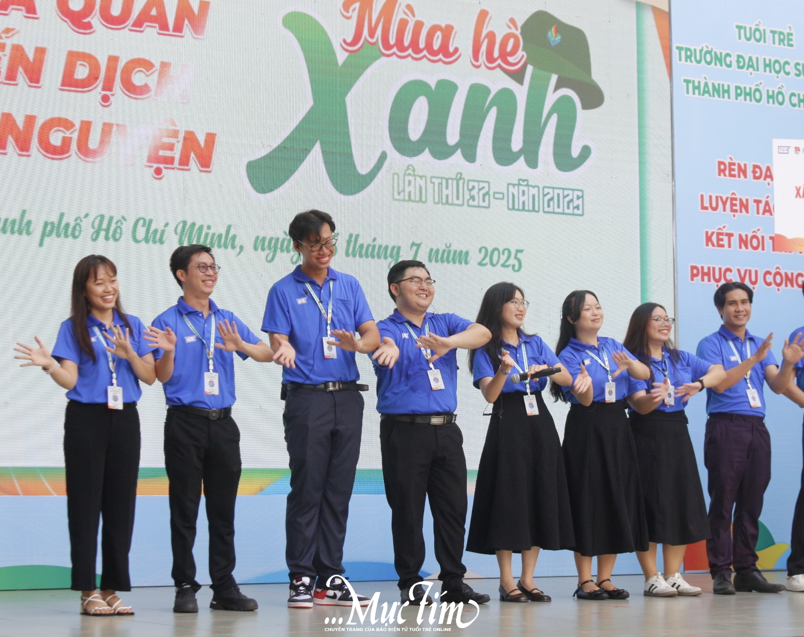 Lễ ra quân Mùa hè xanh Trường đại học Sư phạm TP.HCM: Hơn 1300 chiến sĩ đã sẵn sàng! - Ảnh 4.