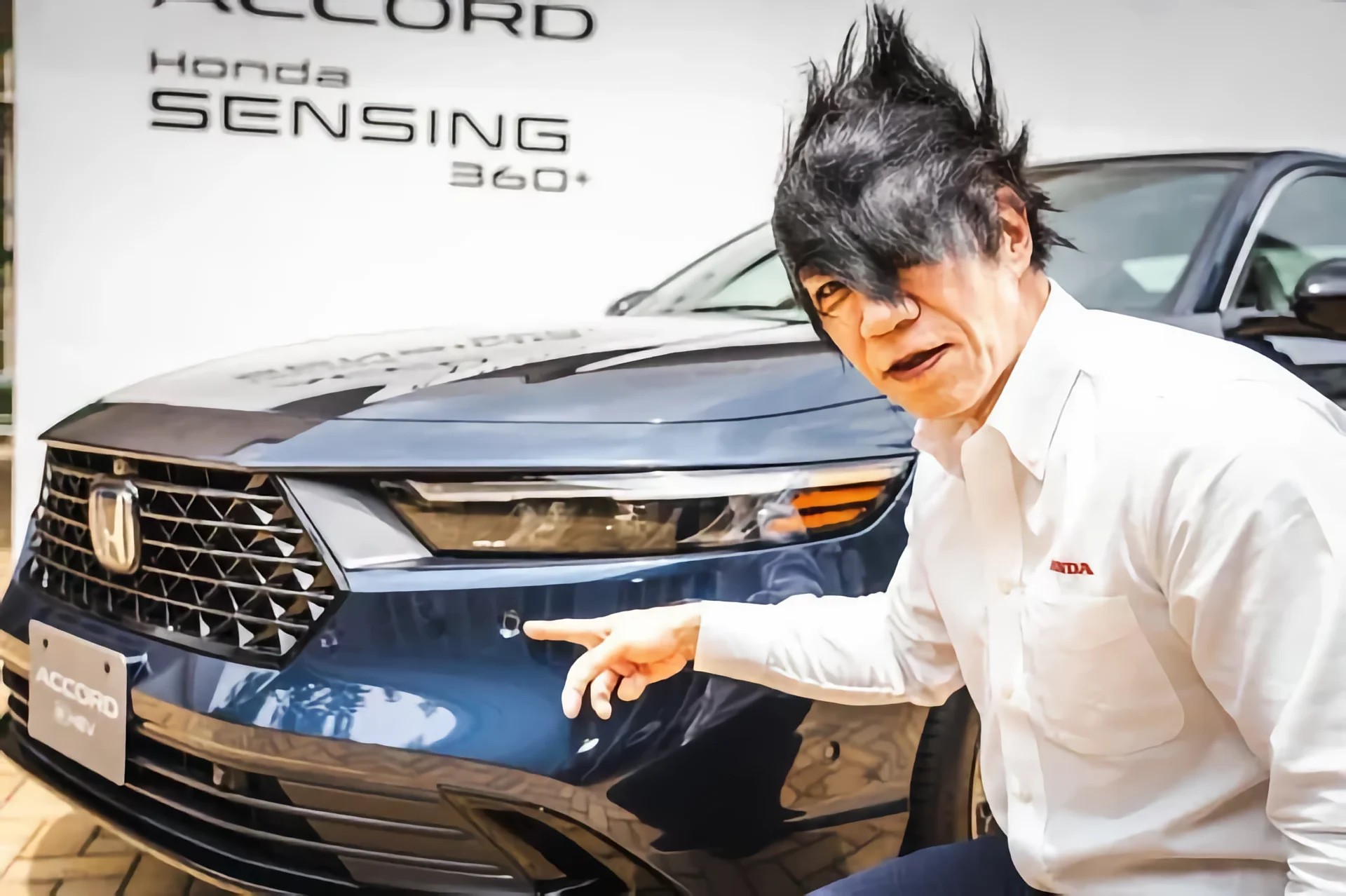 Để tóc giống Sasuke trong anime Naruto, kỹ sư thiên tài của Honda gây sốt - Ảnh 1.