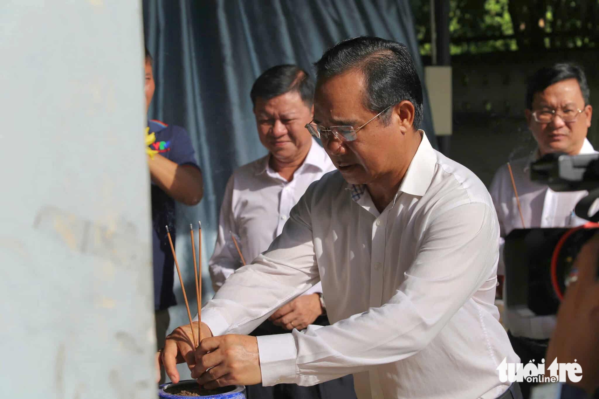 cháy cư xá - Ảnh 1.