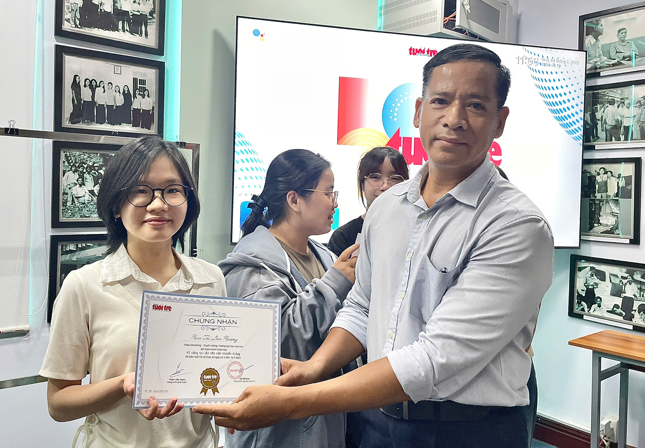 Đào tạo tại báo Tuổi Trẻ: 'Mỗi buổi học là một lần thực chiến' - Ảnh 3.