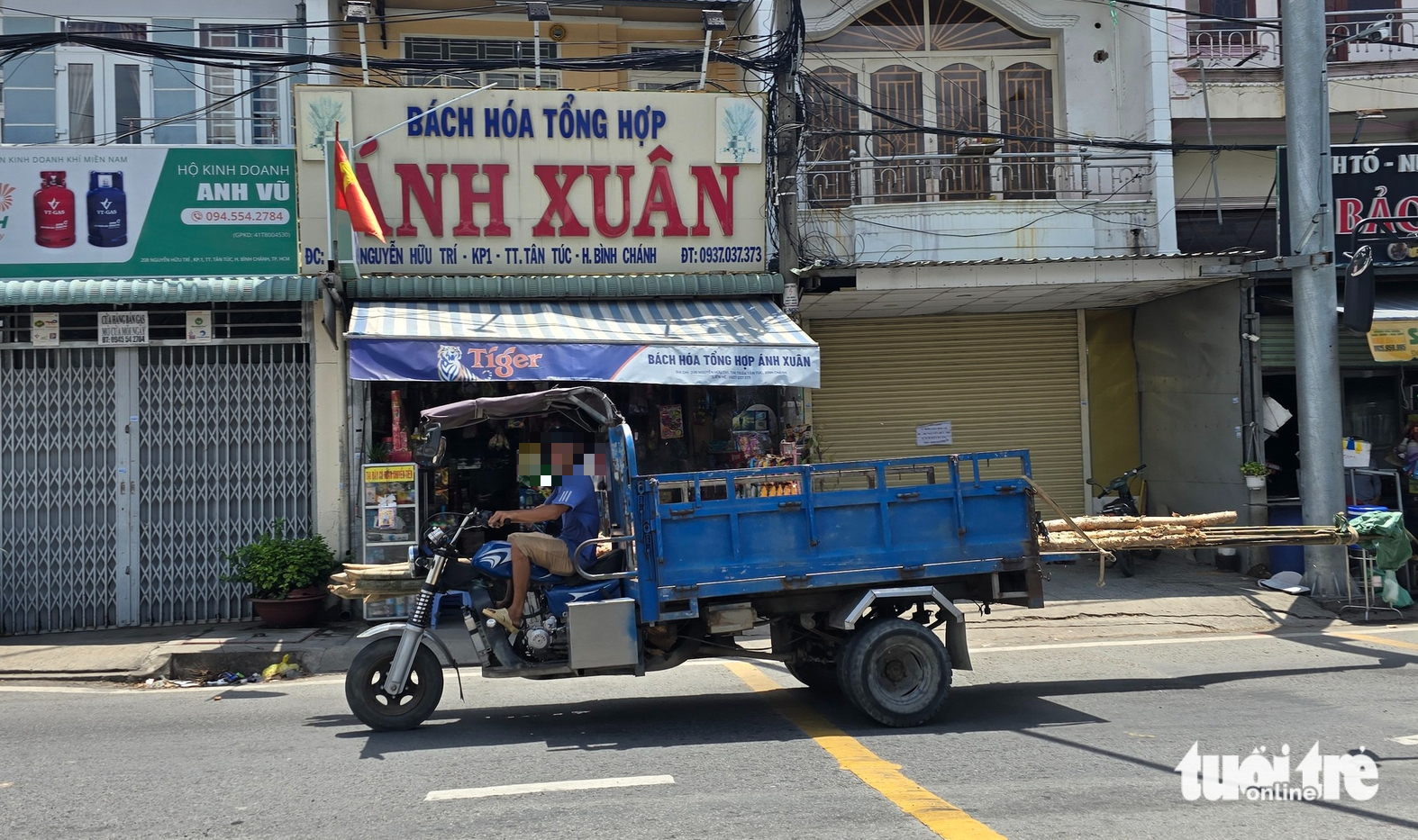 xe ba gác - Ảnh 2.