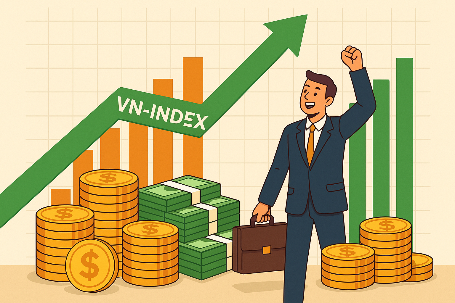 Khả năng chứng khoán tái lập đỉnh lịch sử 1.500, nhà đầu tư có nên 'rót' tiền lúc này? - Ảnh 1.