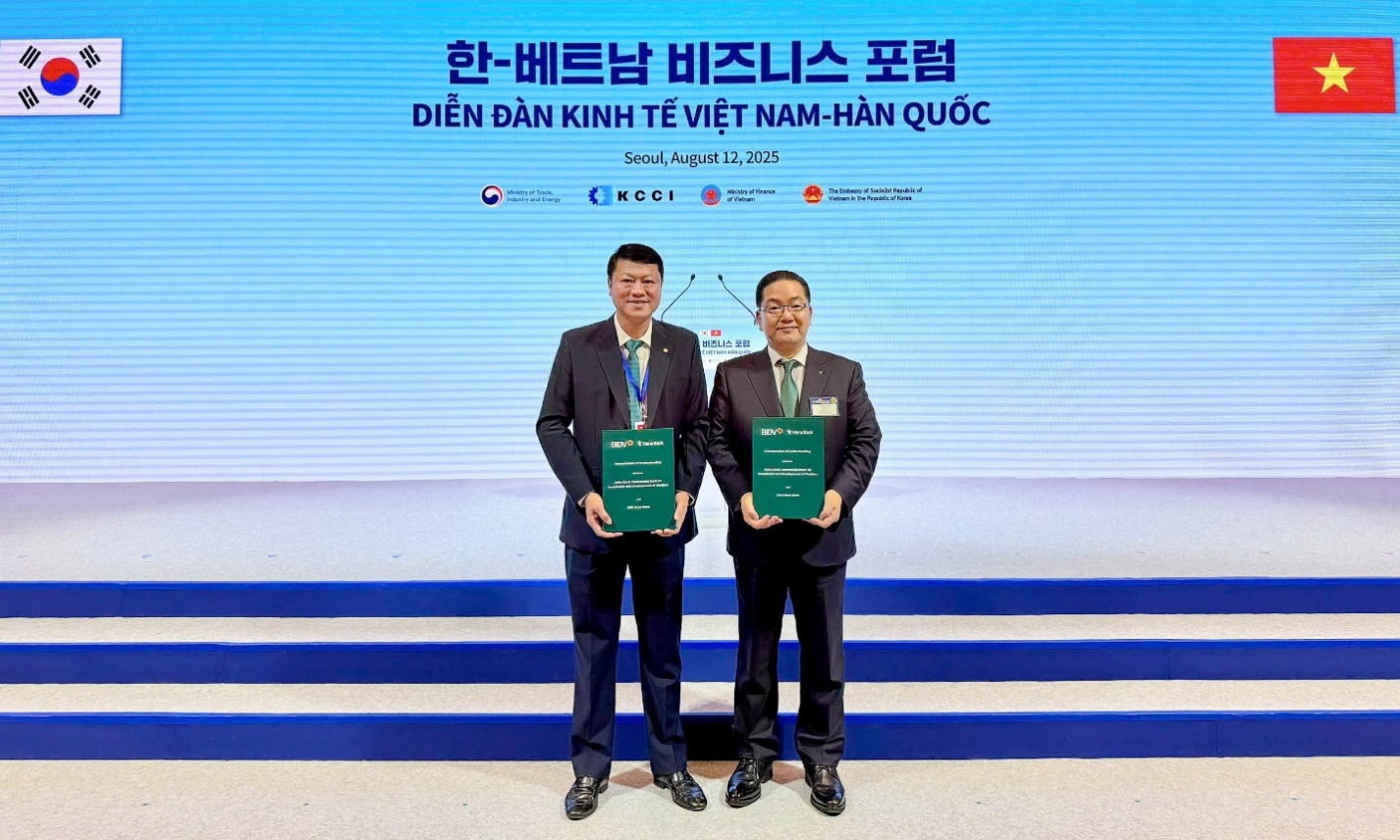 BIDV - Hana Bank tăng cường hợp tác, thắt chặt quan hệ Việt - Hàn - Ảnh 2.