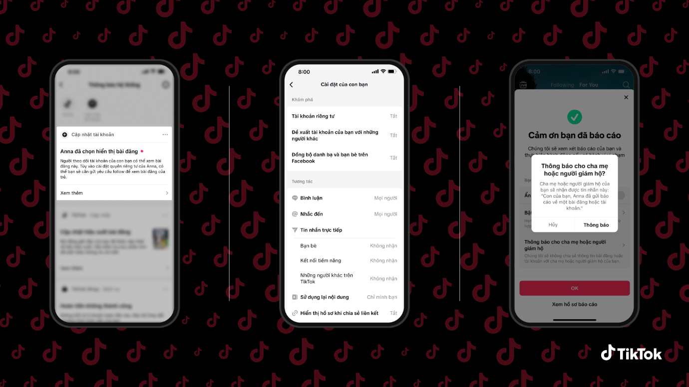 TikTok mở tính năng cho phụ huynh chặn tài khoản không phù hợp với con em mình từ xa - Ảnh 3.