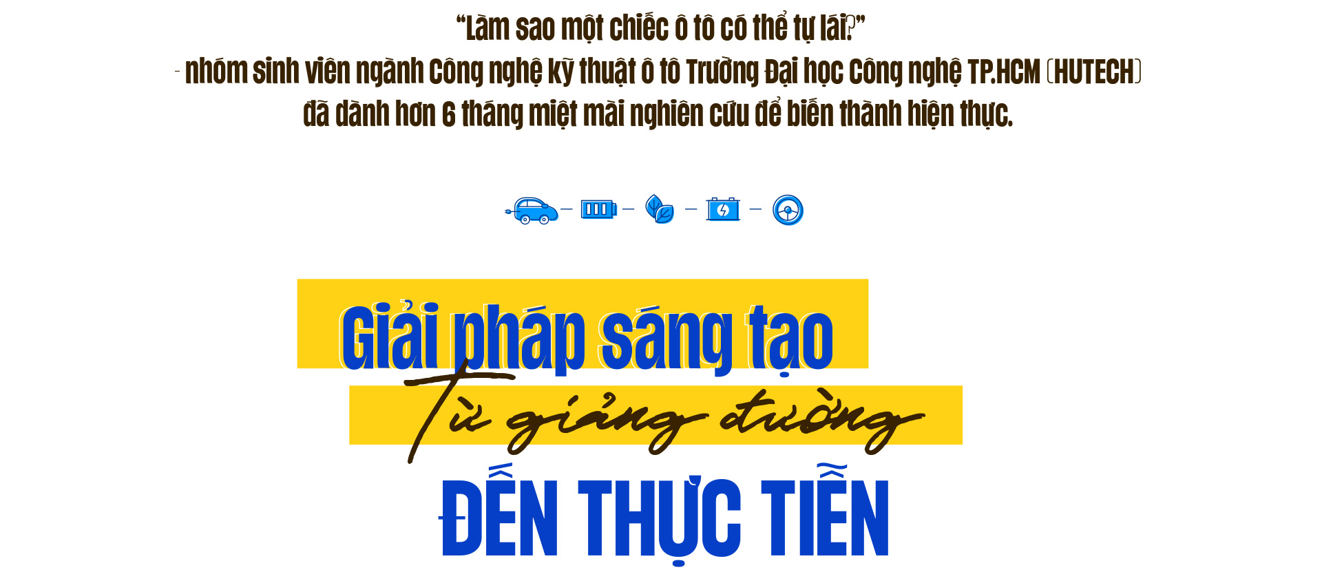 Xe điện tự lái - tâm điểm chú ý tại HUTECH TECHSHOW 2025 - Ảnh 1.