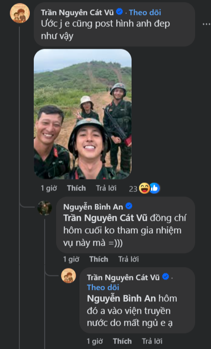 Bình An khoe hình chụp với đồng chí Lê Hoàng Hiệp  - Ảnh 3.