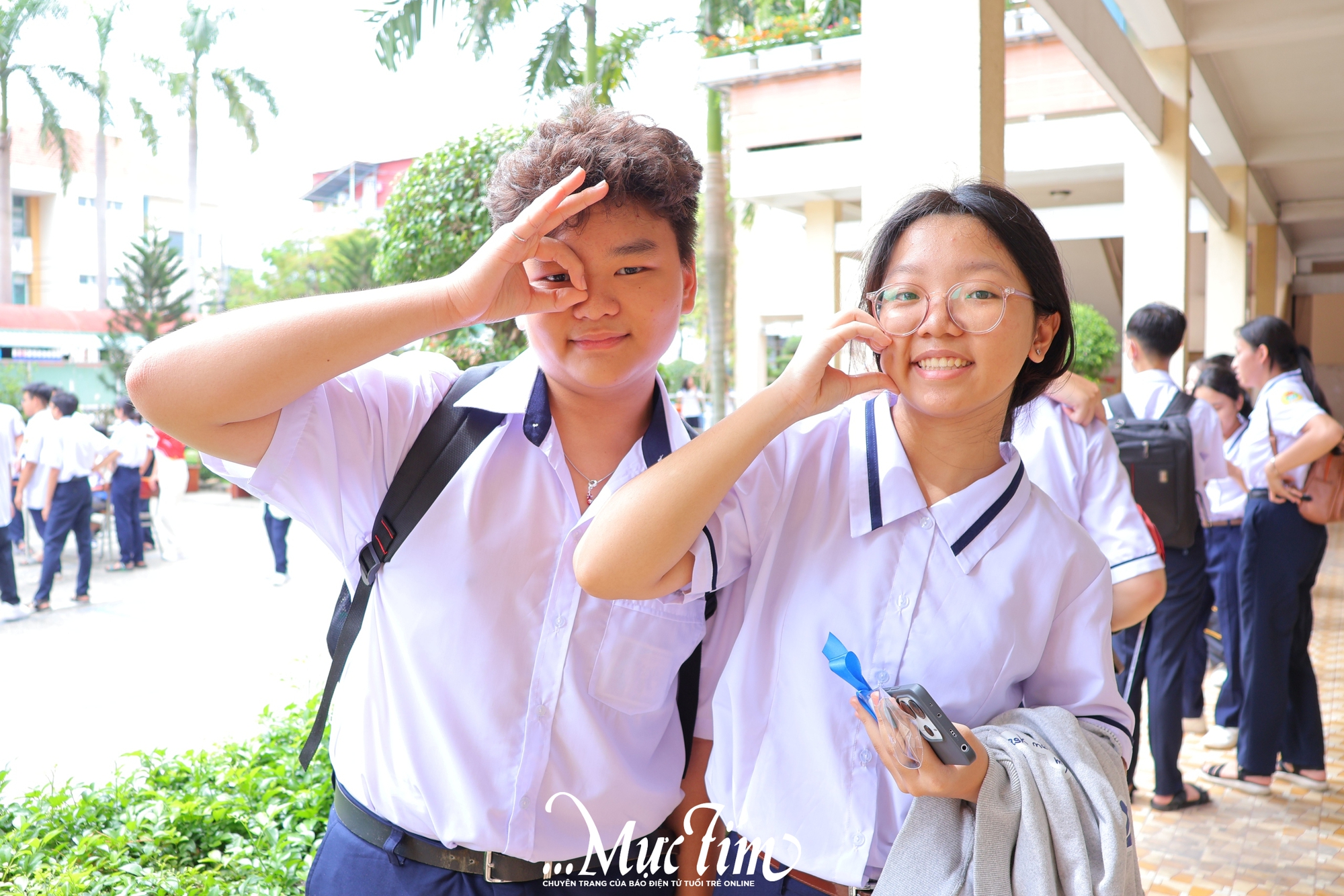 Học sinh lớp 10 Trường THPT Lý Thường Kiệt thích thú trước màn chào sân của các câu lạc bộ trường - Ảnh 7.