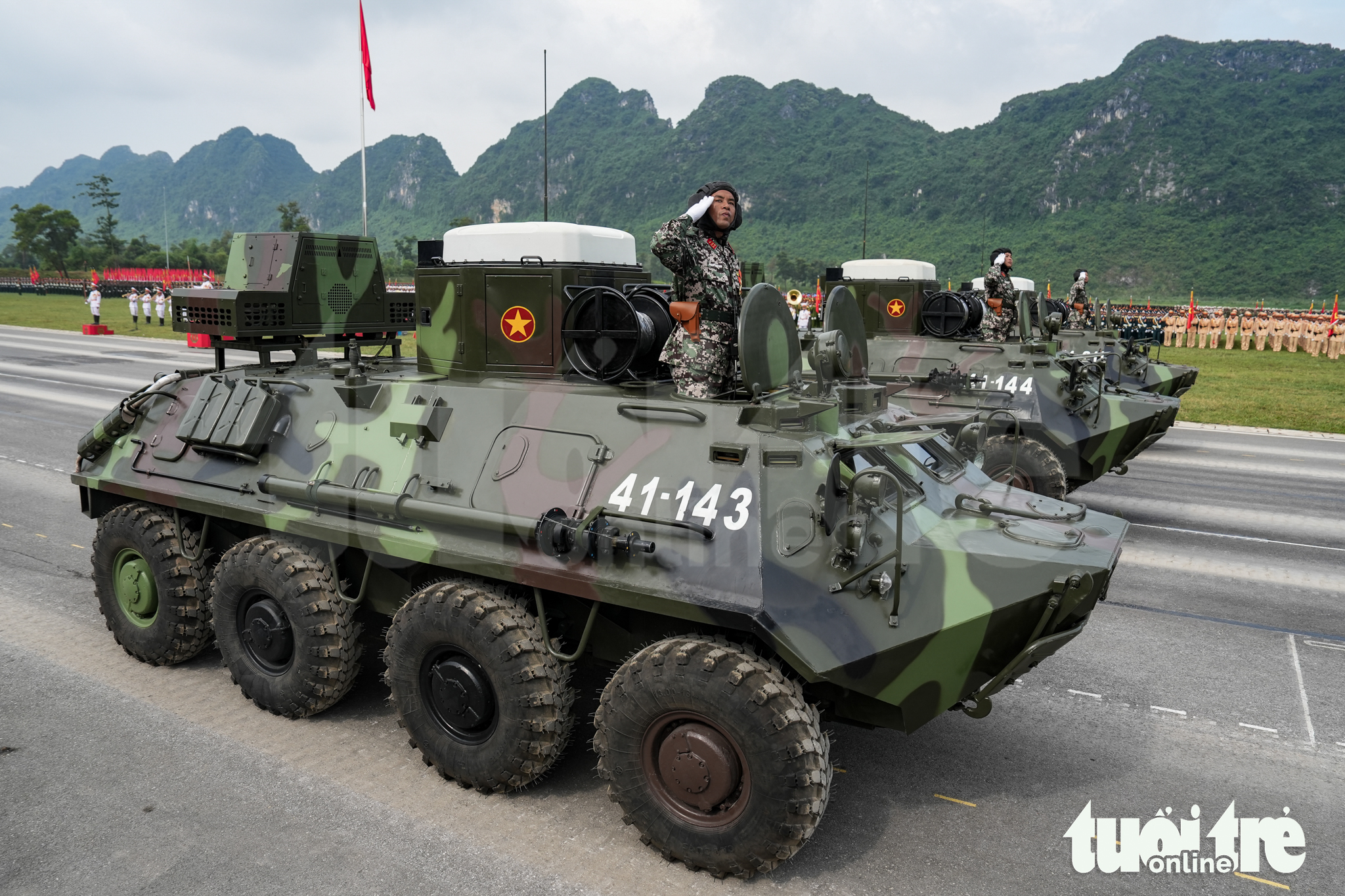 diễu binh A80 - Ảnh 7.