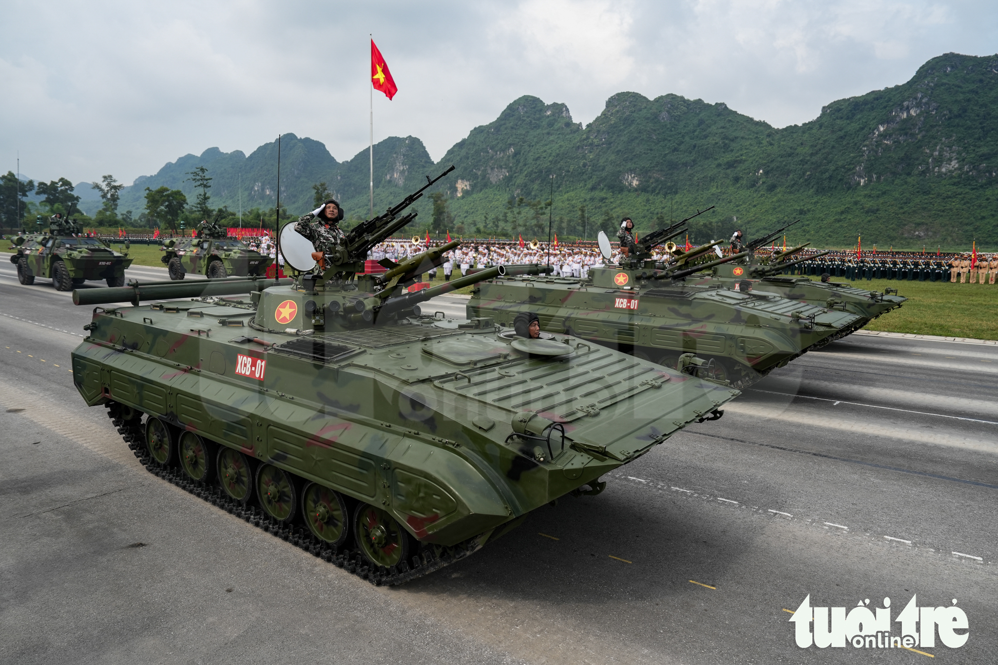 diễu binh A80 - Ảnh 4.