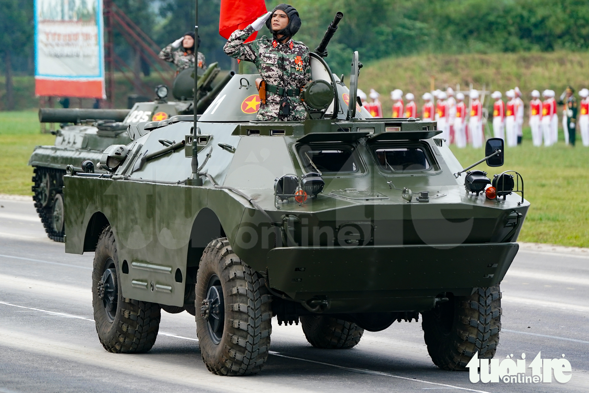 diễu binh A80 - Ảnh 8.