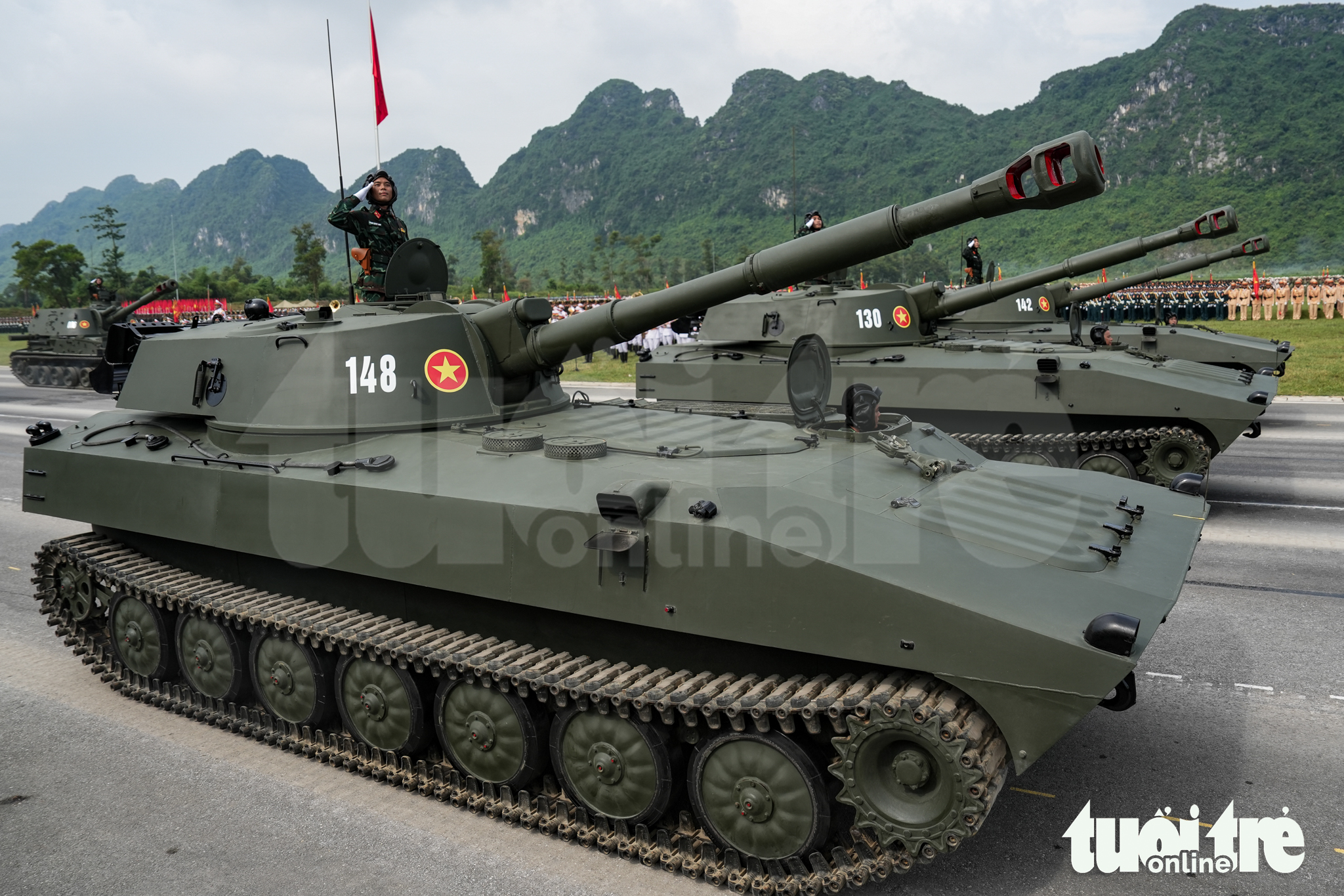 diễu binh A80 - Ảnh 6.