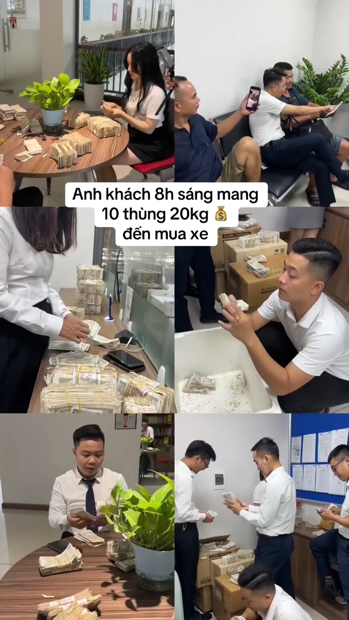 Man buys car with VND60mn in small change, not VND700mn as rumored - Ảnh 1.