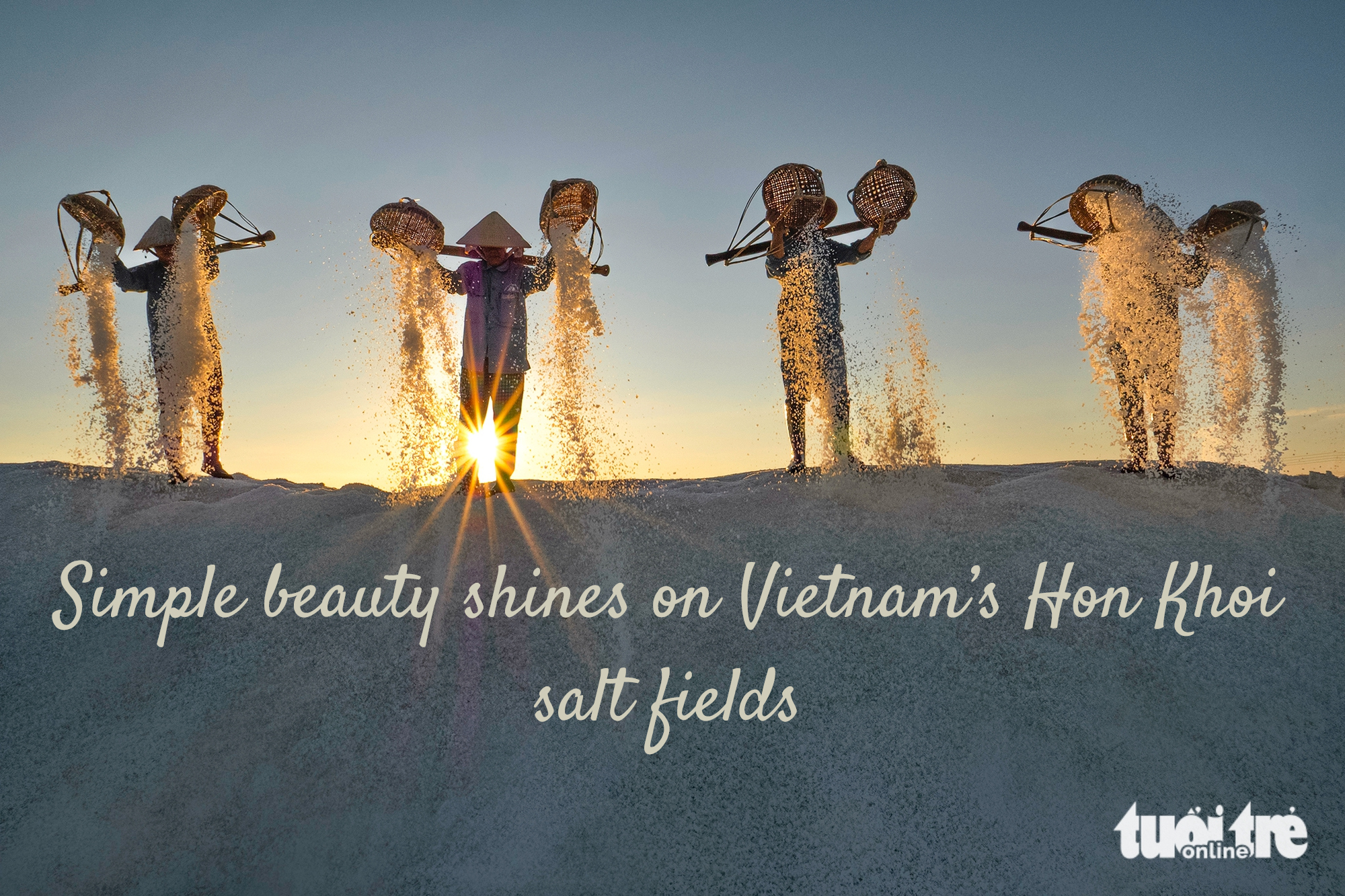 Simple beauty shines on Vietnam’s Hon Khoi salt fields