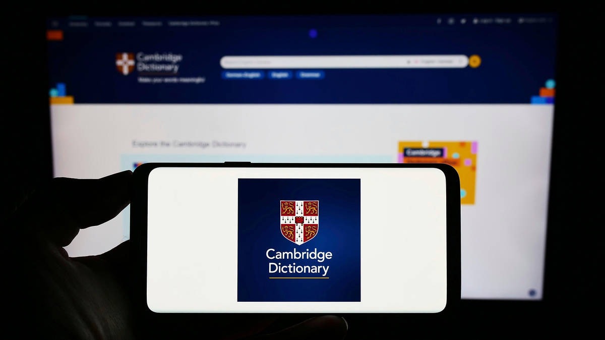 từ điển Cambridge - Ảnh 1.