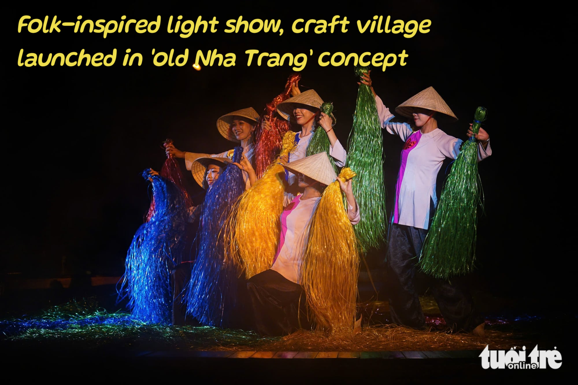 Folk-inspired light show, craft village launched in ‘old Nha Trang’ concept