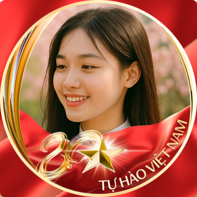 Cách tạo ảnh đại diện và thiệp từ nền tảng số 'A80 Tự hào Việt Nam'- Ảnh 4.