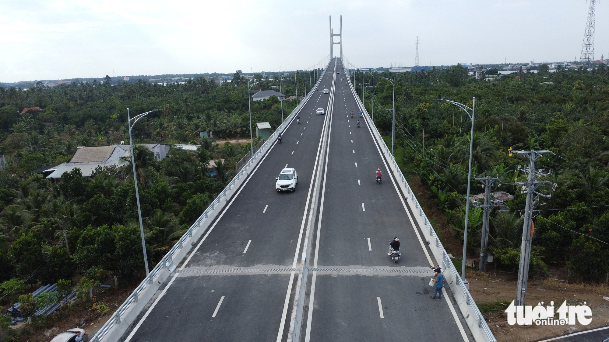 Cầu Rạch Miễu 2 vừa thông xe, cầu Rạch Miễu lập tức vắng tanh - Ảnh 2.
