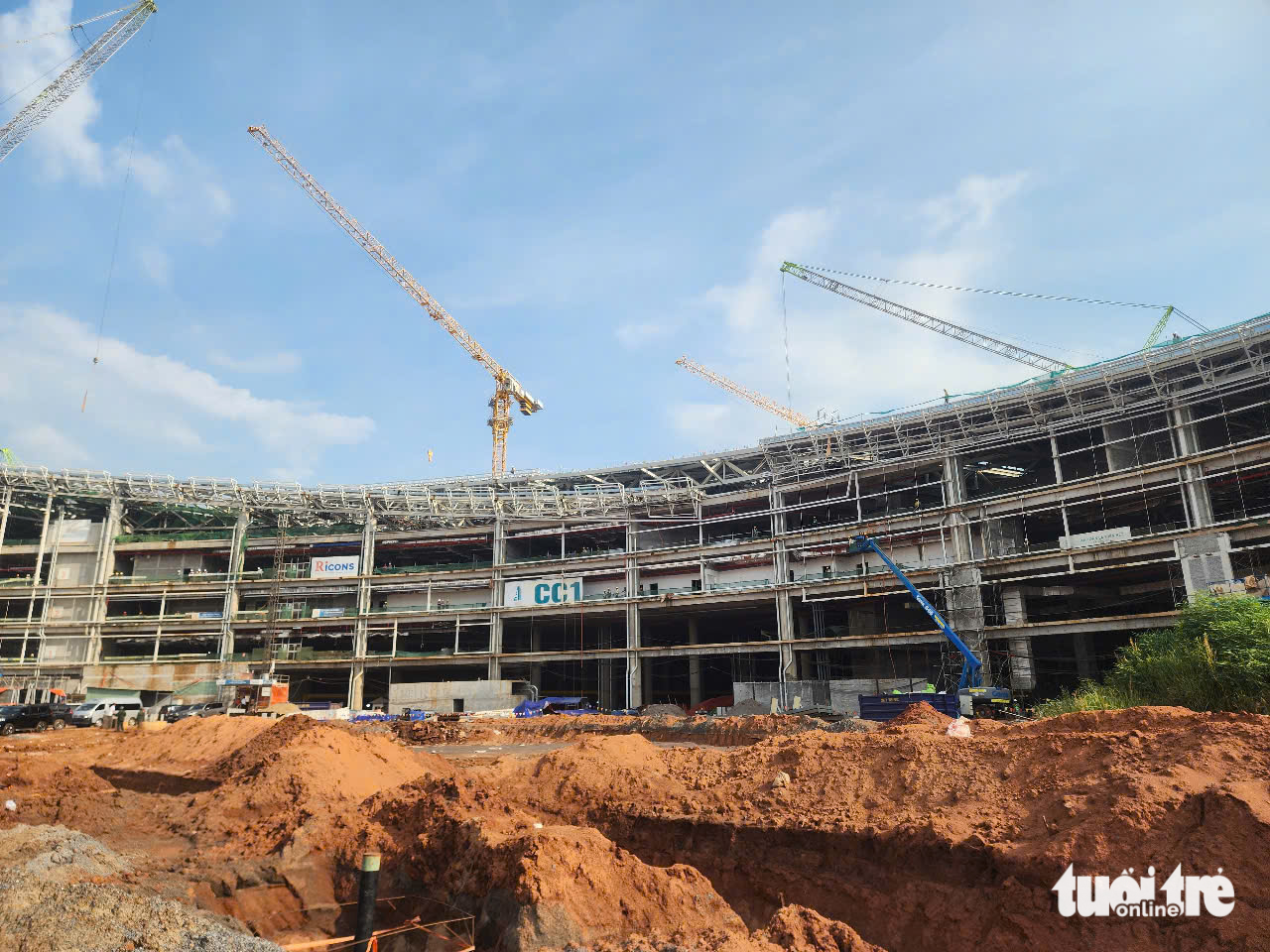 Thủ tướng Phạm Minh Chính kiểm tra tiến độ thi công sân bay Long Thành - Ảnh 5.
