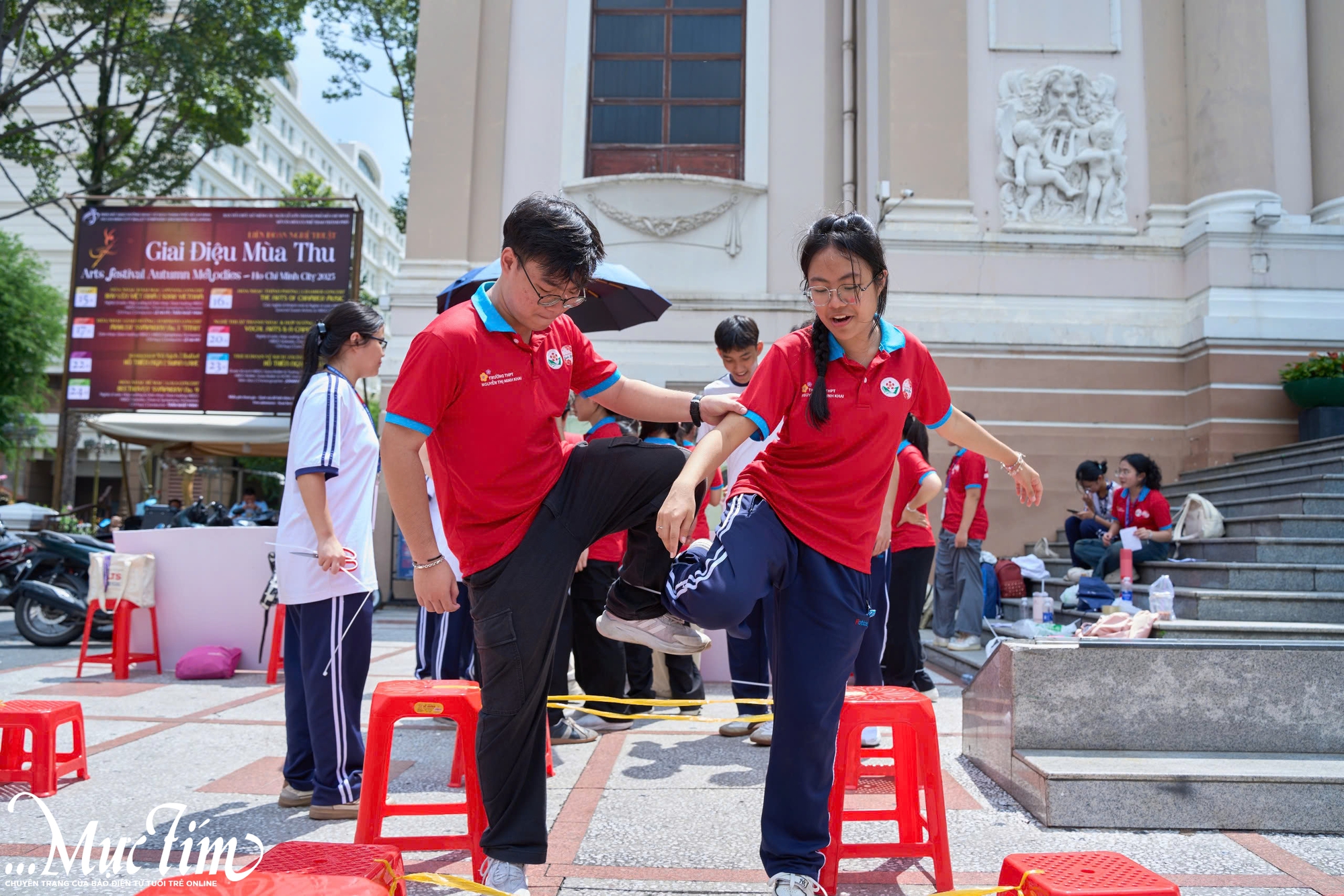 Hành trình ngập cảm xúc của teen Trường THPT Nguyễn Thị Minh Khai- Ảnh 4.