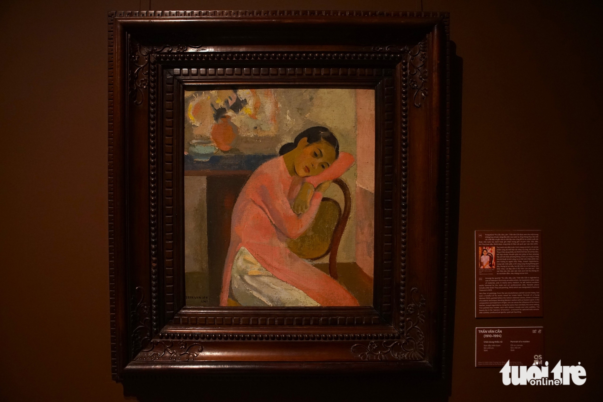 Ngắm Mona Lisa của danh họa Mai Trung Thứ tại Bảo tàng Nghệ thuật Quang San - Ảnh 10.