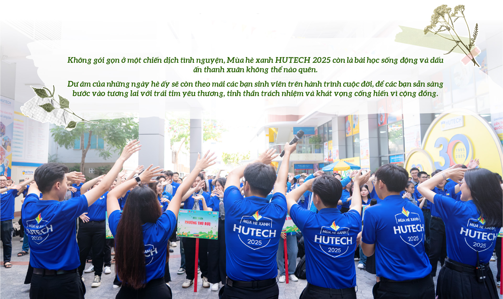 Mùa hè xanh HUTECH 2025: Hành trình người trẻ đi gieo mầm yêu thương - Ảnh 13. Mùa hè xanh HUTECH 2025: Hành trình người trẻ đi gieo mầm yêu thương - Ảnh 13.
