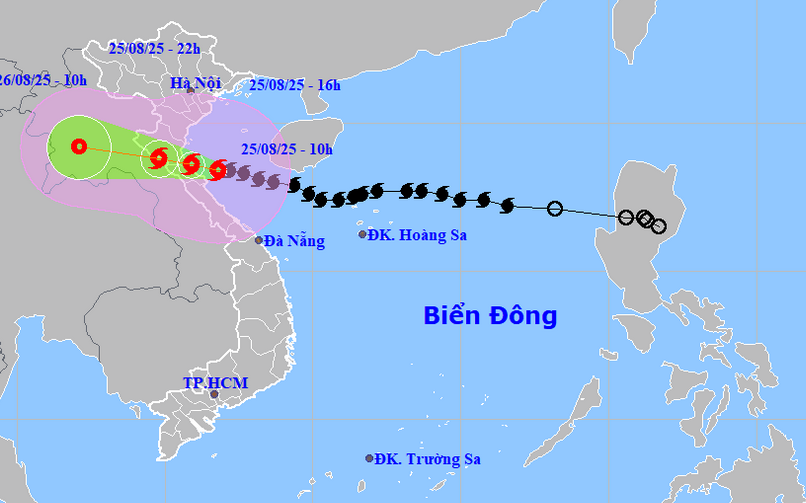 Storm Kajiki nears central Vietnam, nearly 30,000 residents evacuated- Ảnh 1. Storm Kajiki nears central Vietnam, nearly 30,000 residents evacuated- Ảnh 1.