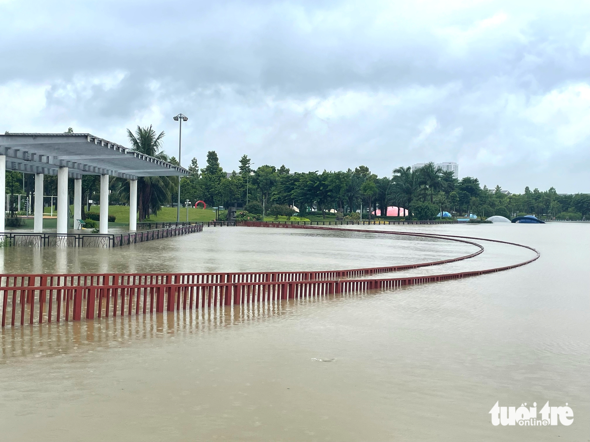 mưa lớn - Ảnh 4.