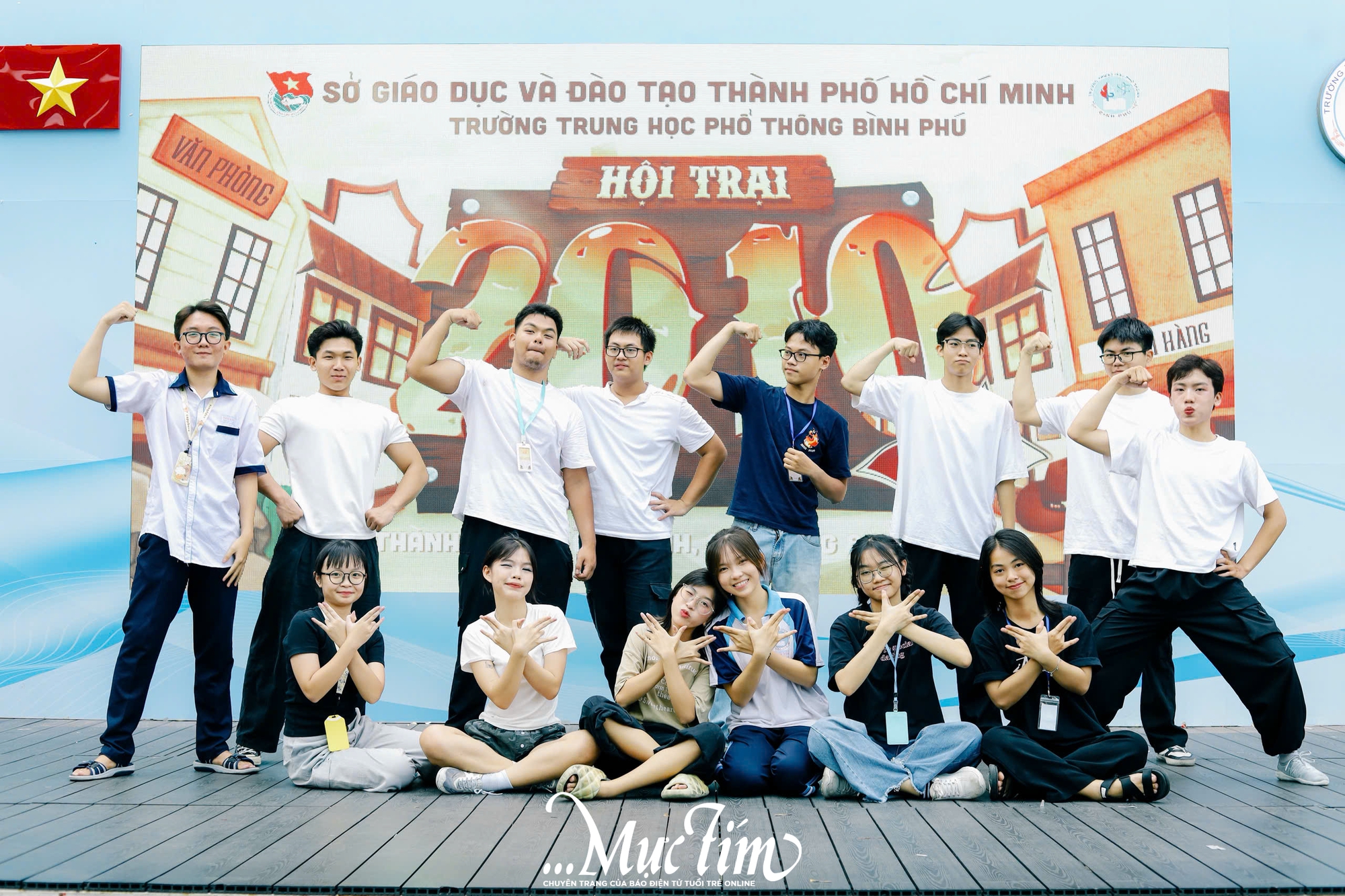 Cuộc đua phiên bản miền viễn Tây của 'tân binh' lớp 10 Trường THPT Bình Phú- Ảnh 33.