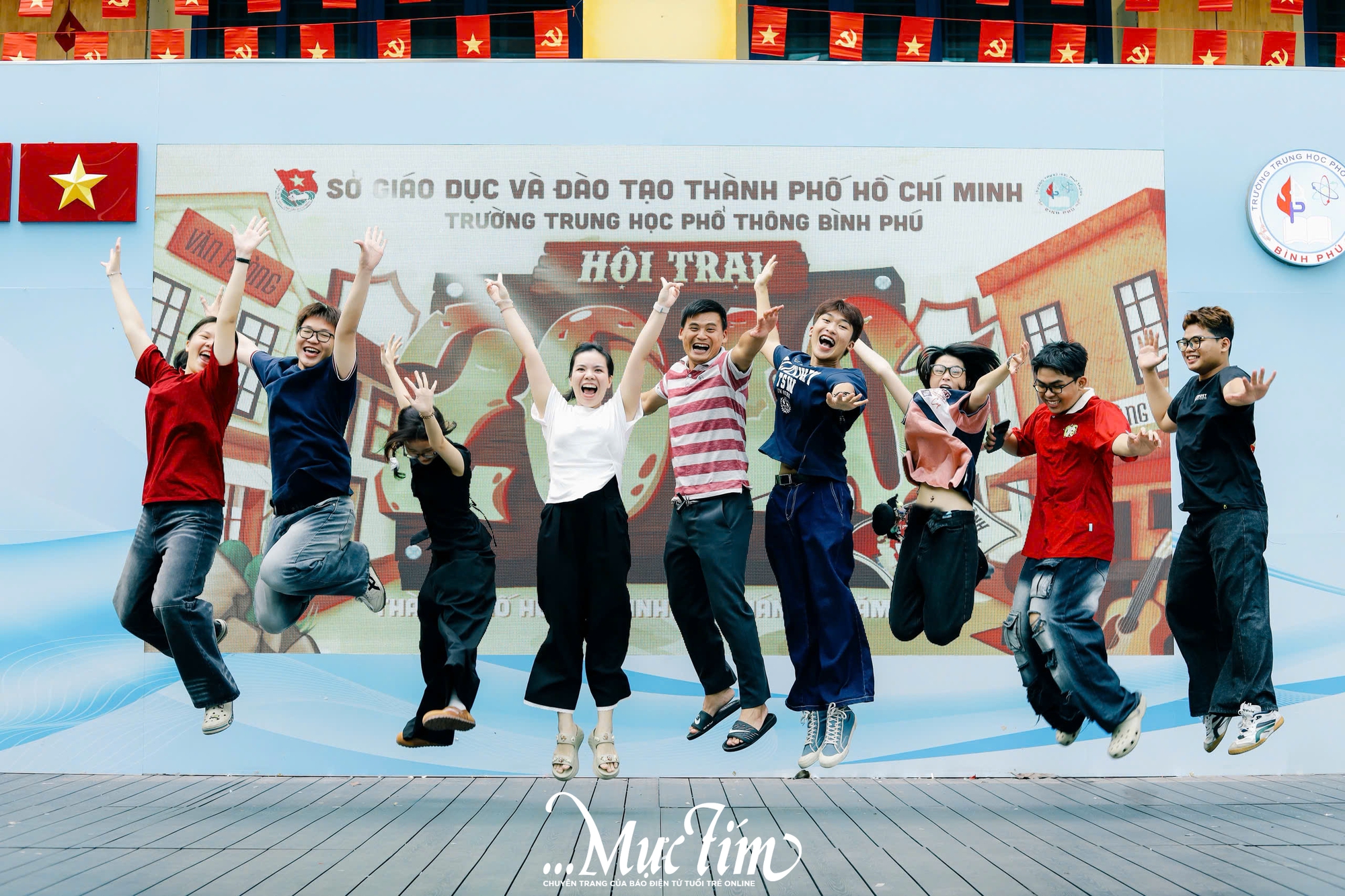 Cuộc đua phiên bản miền viễn Tây của 'tân binh' lớp 10 Trường THPT Bình Phú- Ảnh 35.