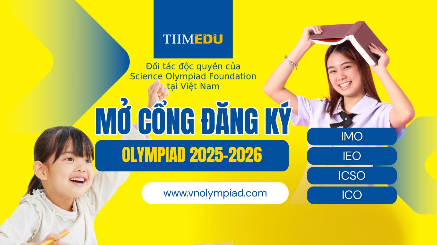 TIIM Group đưa các kỳ thi Olympic học thuật quốc tế đến với học sinh Việt - Ảnh 1.