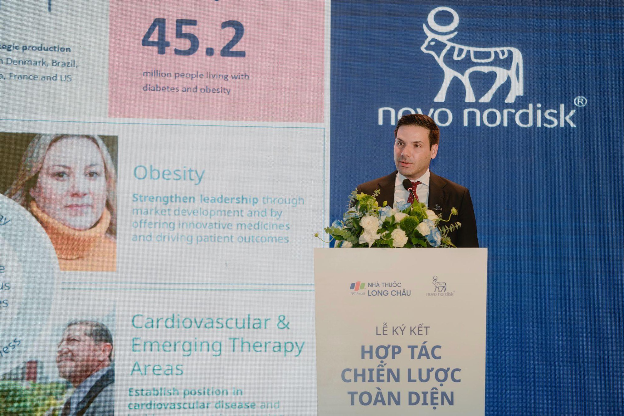 Long Châu, Novo Nordisk hợp tác đưa sản phẩm điều trị béo phì, đái tháo đường về Việt Nam - Ảnh 2.