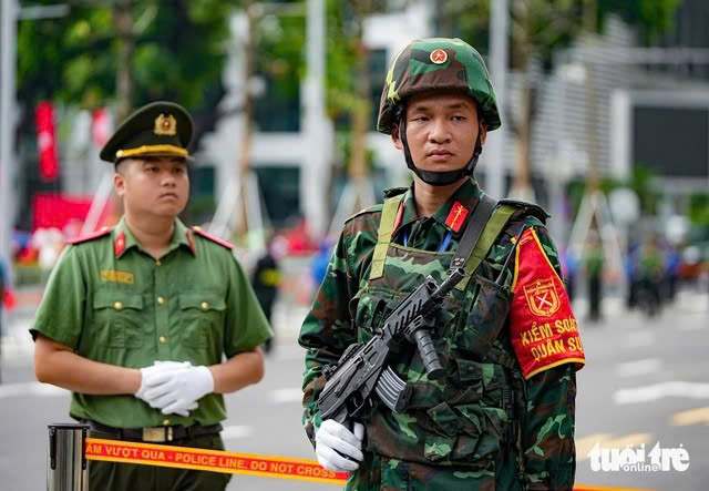 Tối nay (29-8), Hà Nội cấm đường phục vụ tổng duyệt diễu binh, lộ trình thay thế ra sao?- Ảnh 1.