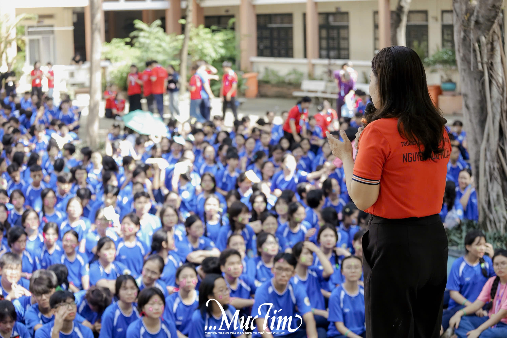 Học sinh Trường THPT Nguyễn Hữu Huân ‘chạm sóng’ tần số 2528Hz tại hội trại đón ‘tân binh’ - Ảnh 23.