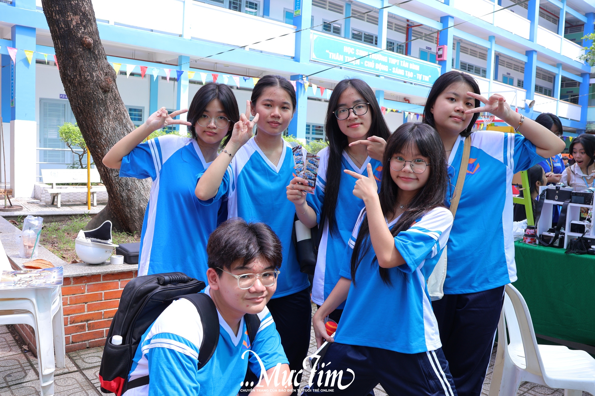 Chụp photobooth, random dance tại ngày hội chào đón học sinh khối 10 Trường THPT Tân Bình- Ảnh 13.